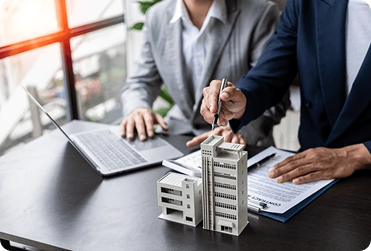 A clean, modern image likely representing Australian financial consultation, mortgage services, or property investment guidance. The visual may feature abstract graphics, charts, or documents to communicate expertise, clarity, and trustworthiness. Suitable for blogs, service pages, or educational content, it supports understanding of first home loans, SMSF commercial loans, car loans, and insurance products, providing users with reliable guidance and a clear visual representation of financial processes.